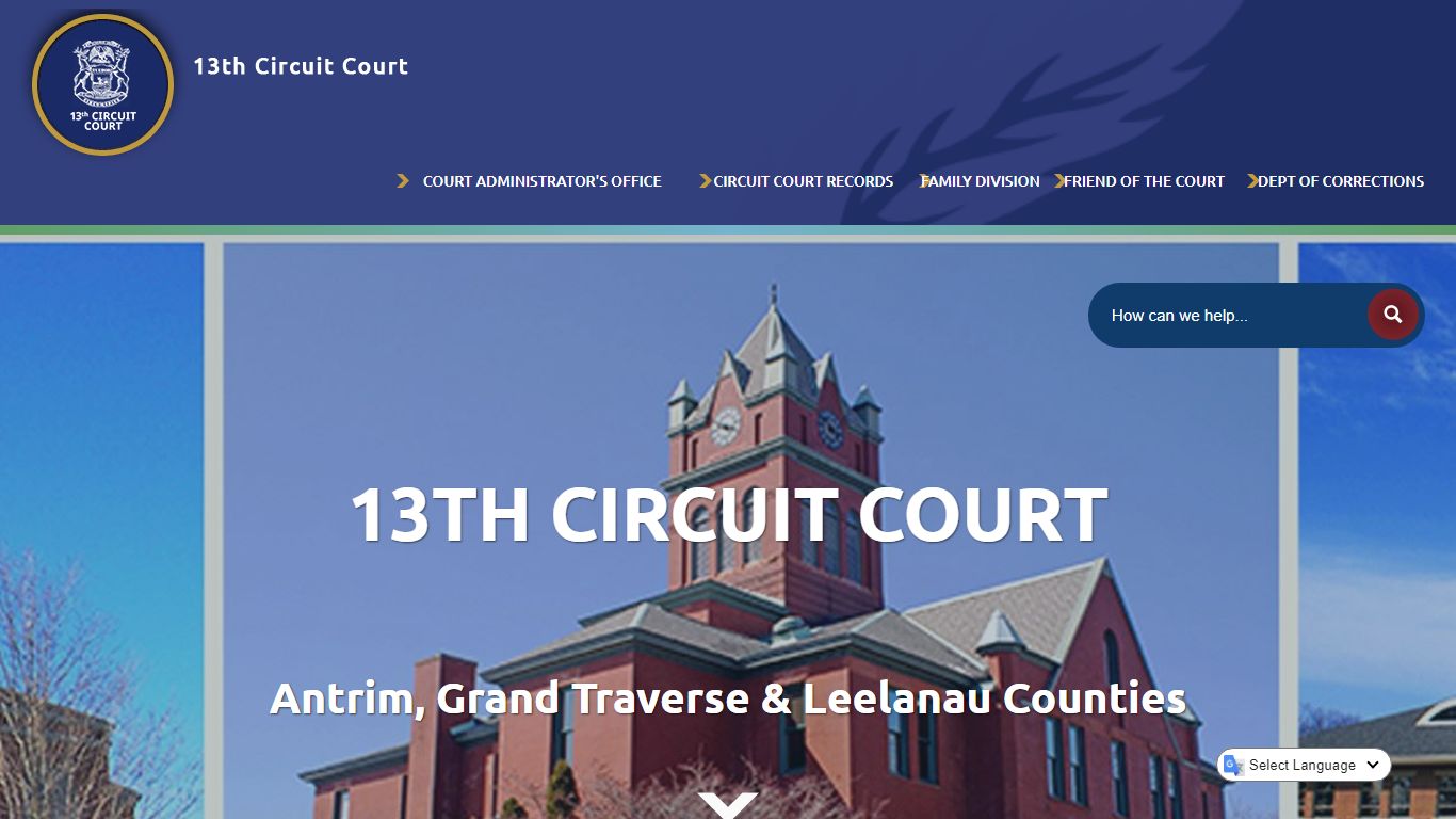 13th Circuit Court | Grand Traverse County, MI